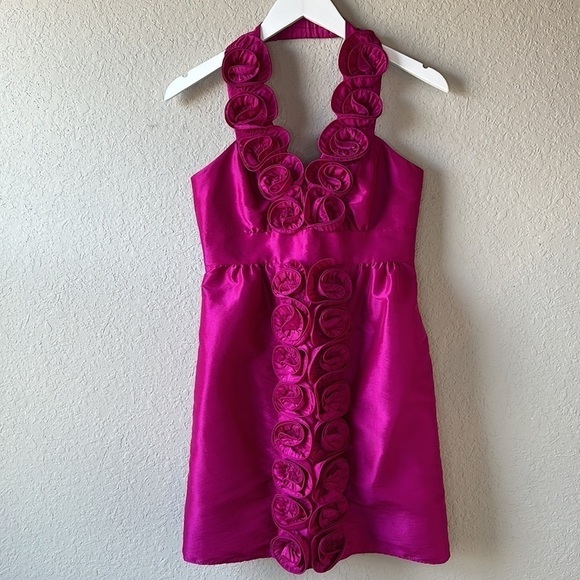 Laundry by Shelli Segal Halter Mini Dress Size 2 - Picture 1 of 16